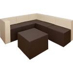 Sitzelement Sofa-Set, XXL, Sitzfläche 75x75 cm, Höhe 40 cm, 